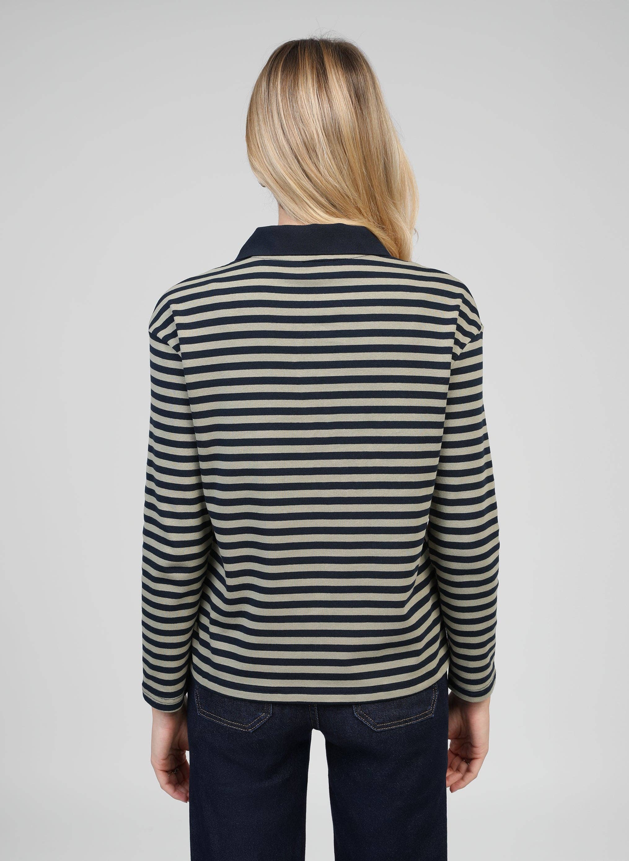 An'ge - Wholesale Polo - Women's - APONA navy T-SHIRT3