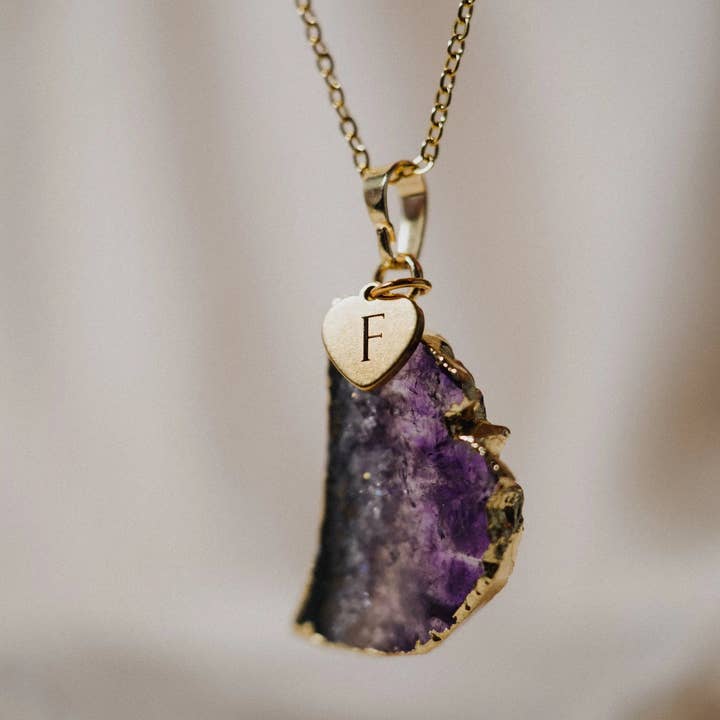 PHOEBE´S - Wholesale Pendant/Charm Necklace - Collar de amatista, piedra de nacimiento6