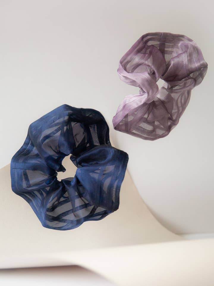 Ella Oversize Silk Plissado em Lavendar por atacado de Jasmine Chong