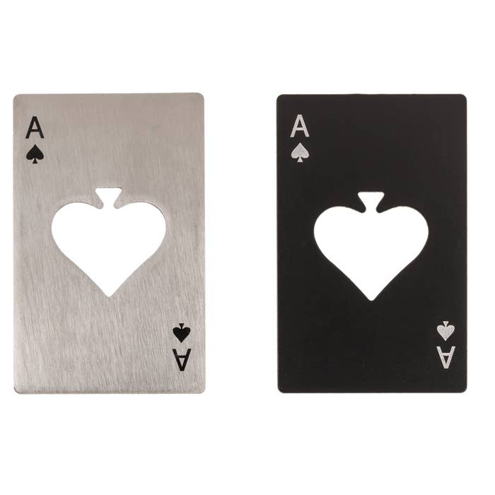 Out of the blue KG - Wholesale Bottle/Wine Opener - Metal bottle opener, Poker,1