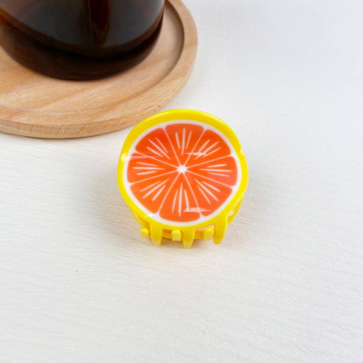 TheDivaSoap - Vendita all'ingrosso Fermaglio per capelli - Donna - Fermagli per capelli pomelo a forma di banana piccola in acetato
