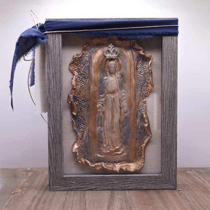 Provincial Posh - Wholesale Ornament - Mother Mary, Handmade Clay Art 9