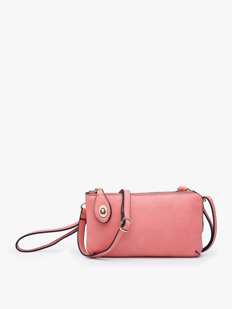 Jen & Co. – bolsa tiracolo - Mulher por atacado – M1818 Kendall Crossbody/pulseira com fecho de torção41