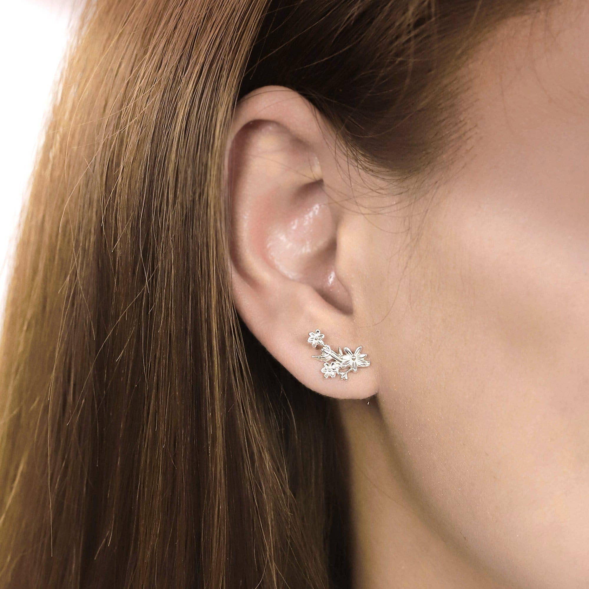 Boma Jewelry - Wholesale Stud/Post Earrings - Flower Bouquet Studs (EDA 9144)3