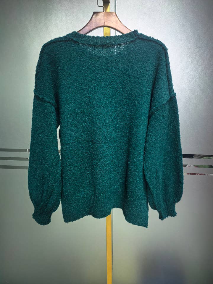 Hope & Sunshine – Engroshandel Tunika - Dame – Crewneck-sweater med sideslidser2
