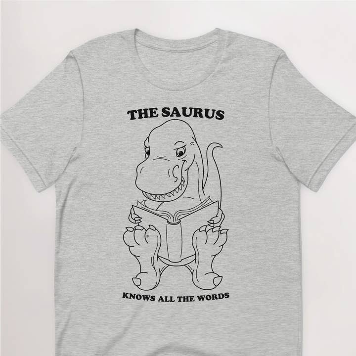 T-shirt Thesaurus pour la vente par Poosh Designs & Apparel