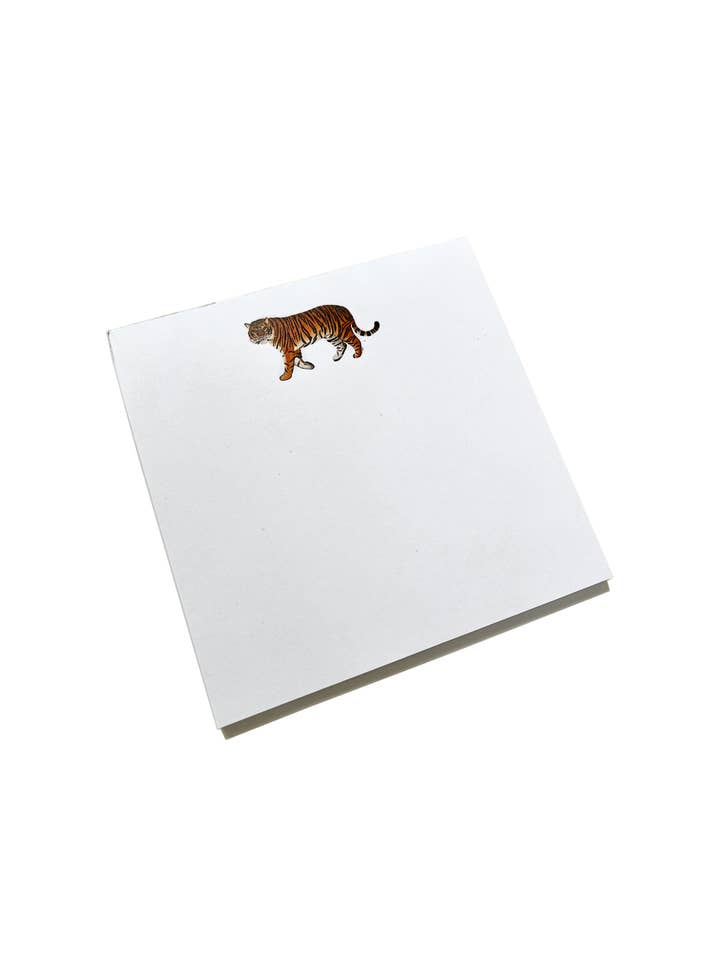 Tiger Square Notesblok for engroshandel hos k.Patricia Designs