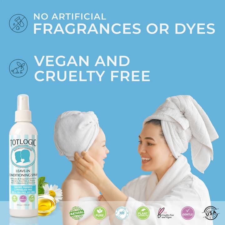 Logic Products - Wholesale Hair Leave-In Conditioner - TotLogic Leave-In Conditioning Spray - Original Scent