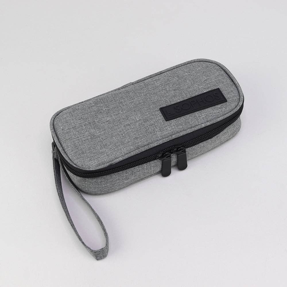 Sophos – wholesale Pouch – Unisex – Grey Insulin Cooler Pouch0