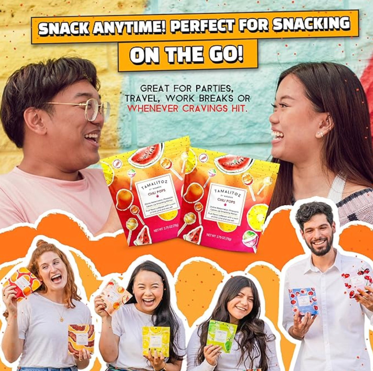 Sugarox Candy Studio LLC – wholesale Hårt godis – Chili Pops av Tamalitoz3