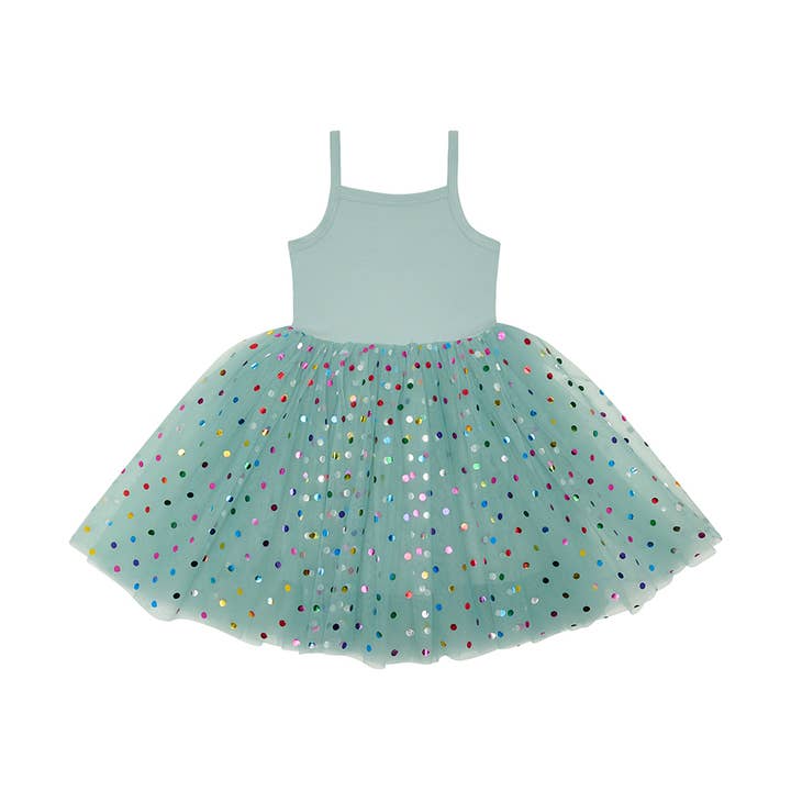 Vestido Turquesa Spot por atacado de Bob & Blossom (US Duties Paid)