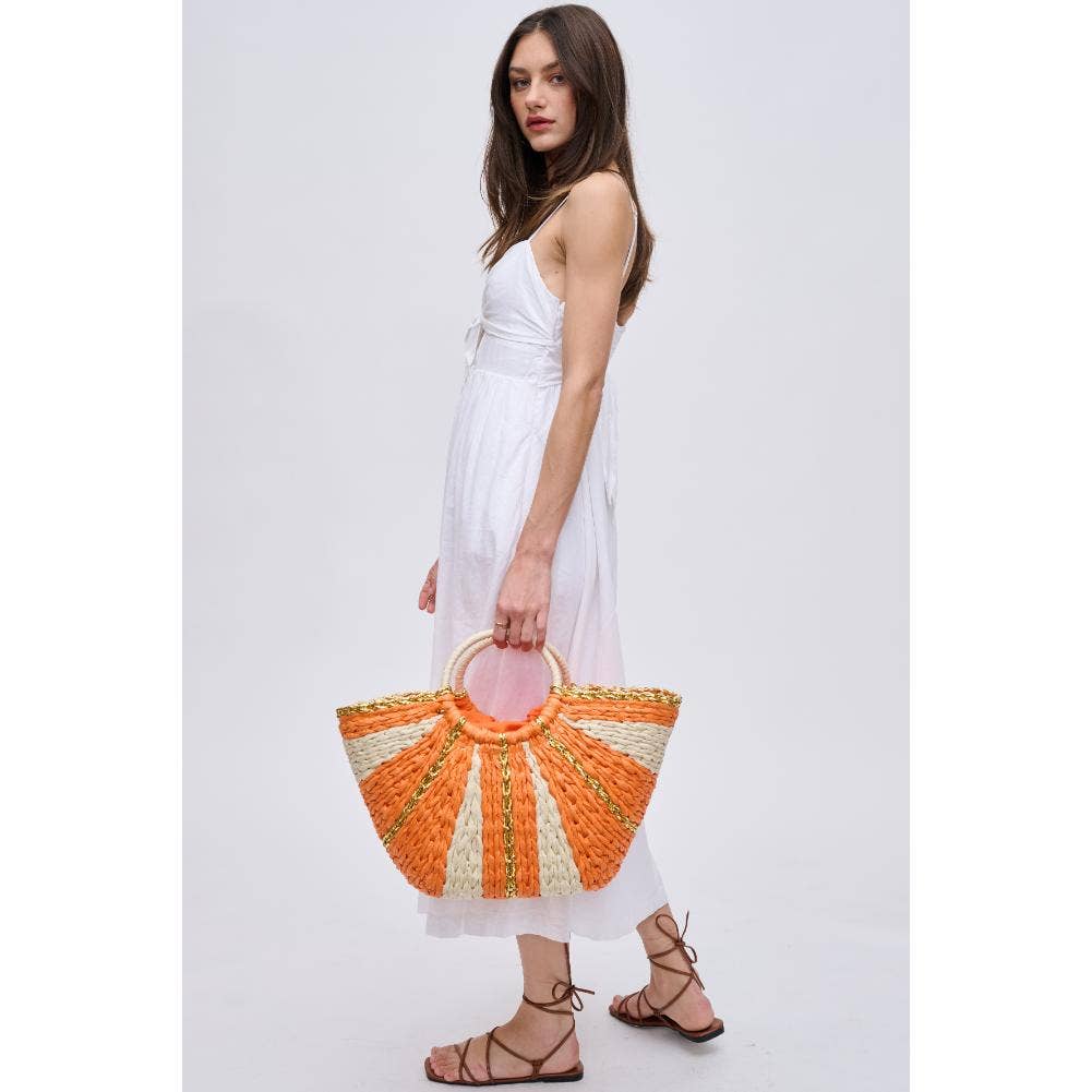 Urban Expressions - Wholesale Beach Bag - Carmen Straw Summer Beach Top Handle Tote20