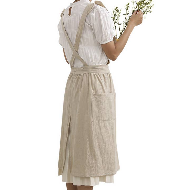 NINEXIS - Wholesale Apron - CWMM1834_Stylish Cotton Household Kitchen Apron
