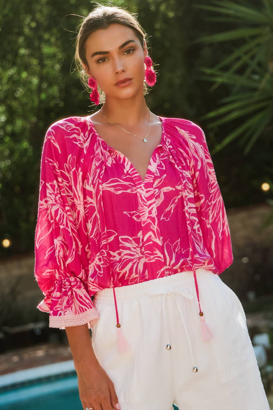 Oddi - Wholesale Blouse - Women's - Floral Printed Blouse7