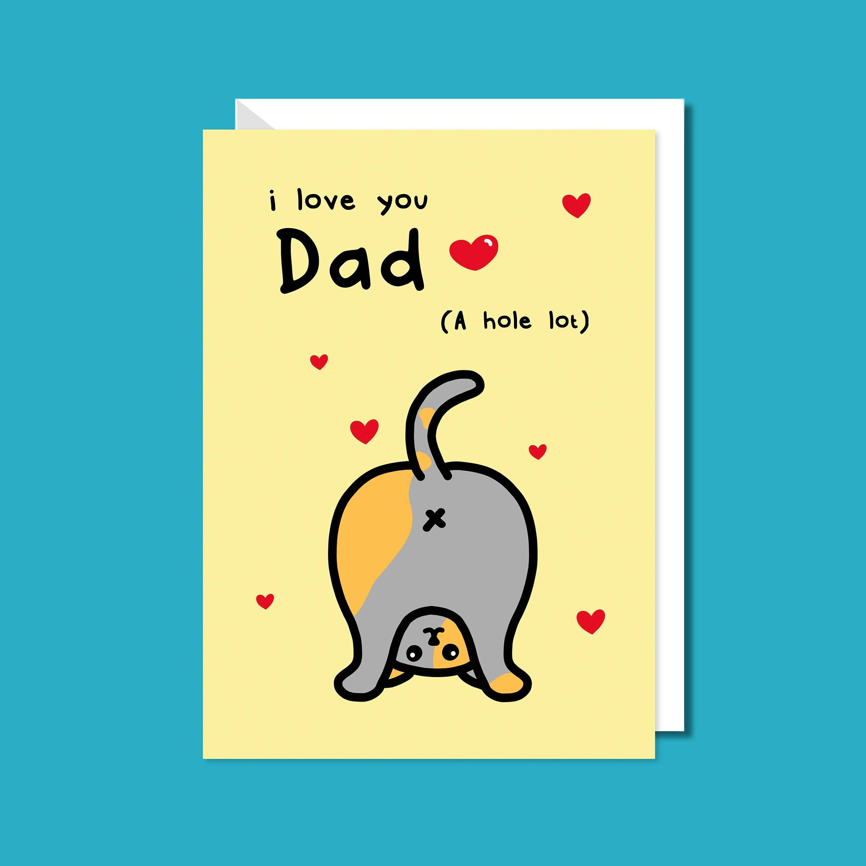 Innabox Ltd – wholesale Father’s Day card – I Love You Dad Card3