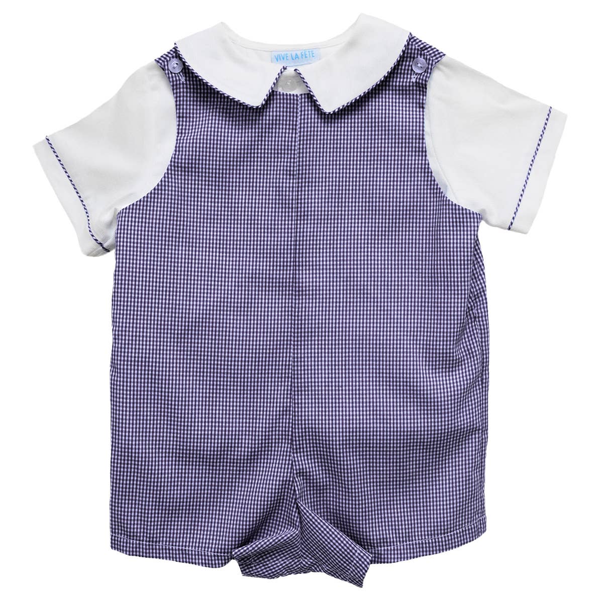 Vive La Fete - Wholesale Clothing Set - Baby - Boys Shortall & White Shirt4