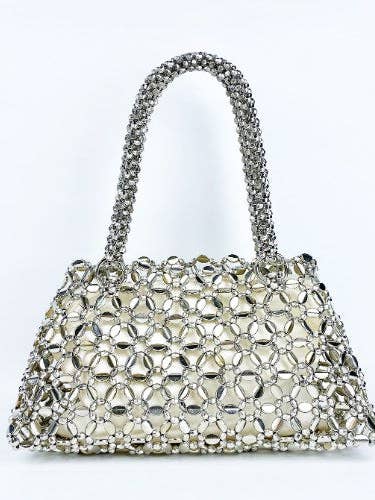 Bolsos de Cuentas Brillantes Ahuecados DP25C783 para venta al por mayor de Dipped Shop