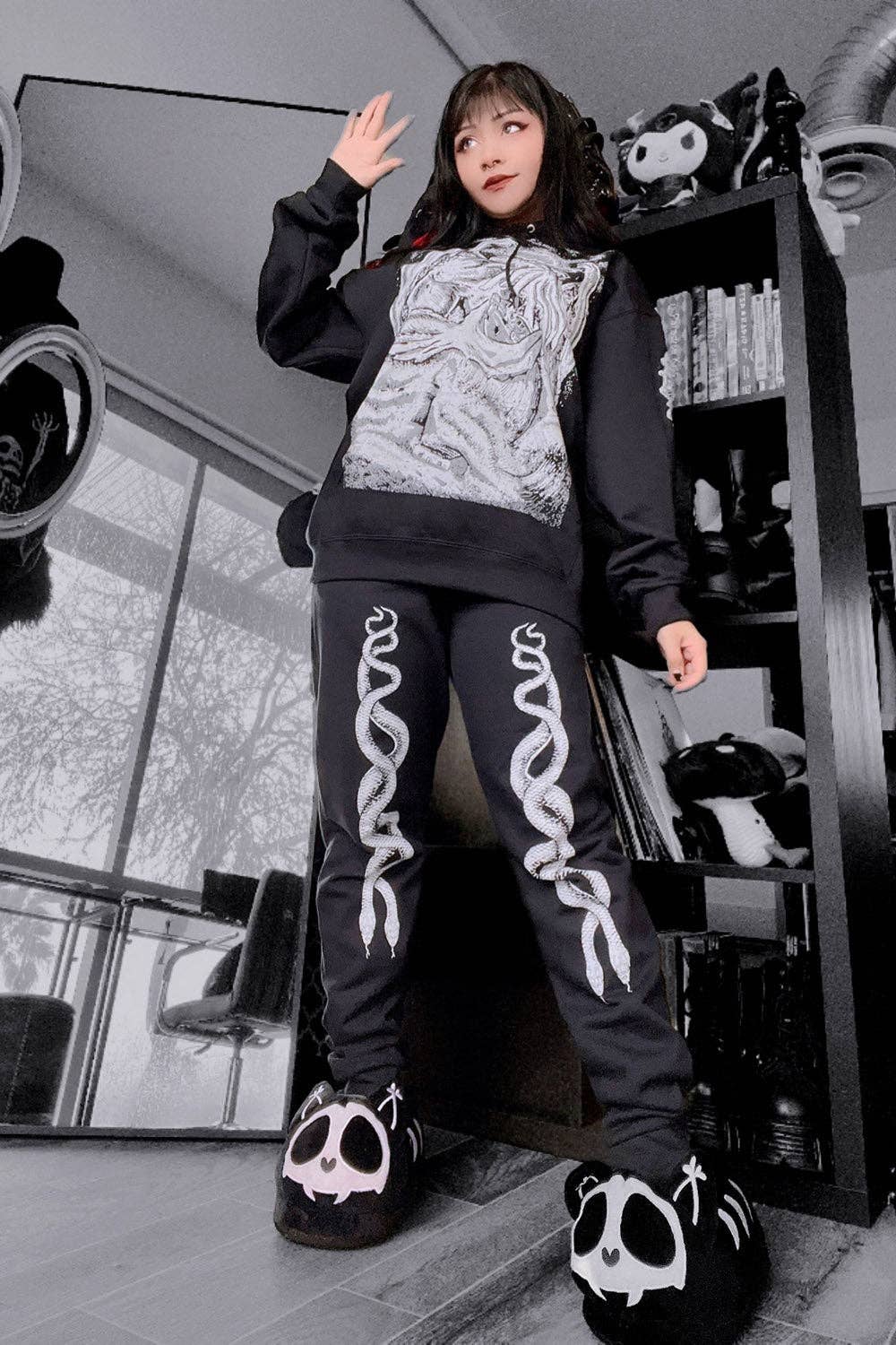 vampirefreaks – wholesale Joggingbyxor - Dam – Medusa's Serpents Joggingbyxor [Unisex]0