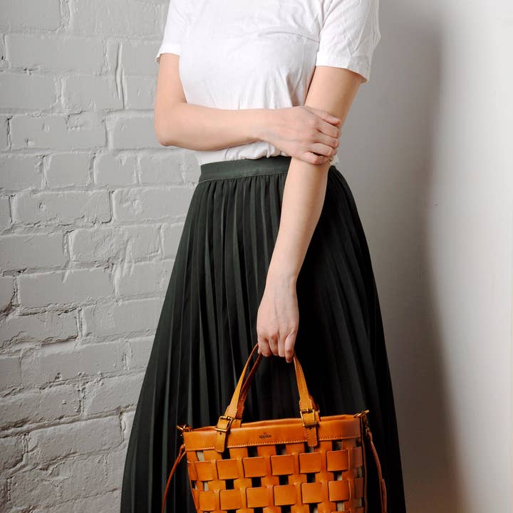 UPPDOO – Großhandel Tragetasche – Damen – Venture Basket Tragetasche, Aprikose1