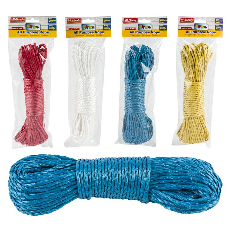 Deluxe Import Trading - Wholesale Tool Set - All Purpose Rope - Lightweight - 4 Colors0
