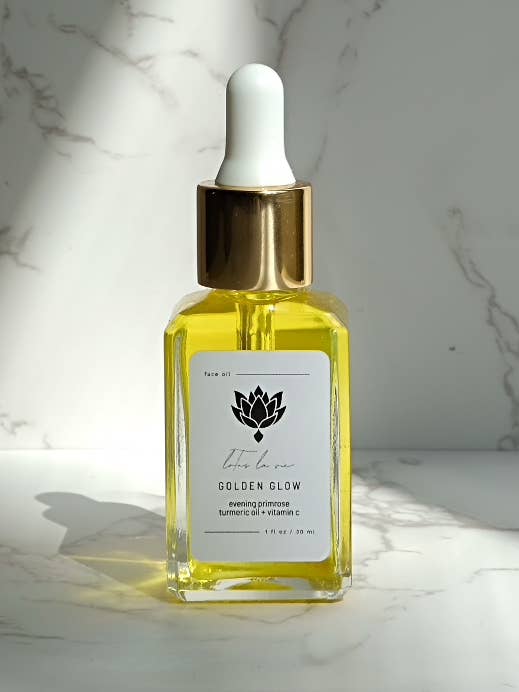 golden glow face oil for wholesale by Lotus La Vie