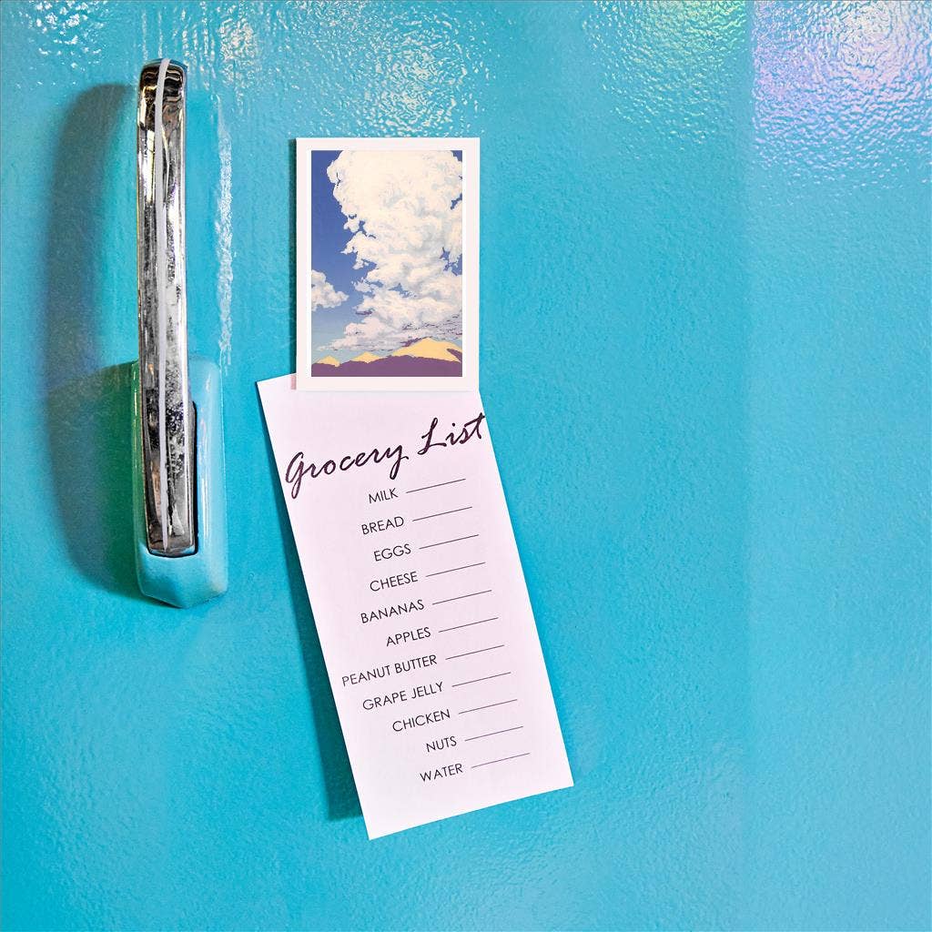 Found Image Press - Wholesale Magnet - Magnet LD-18 Clouds over Mountains1