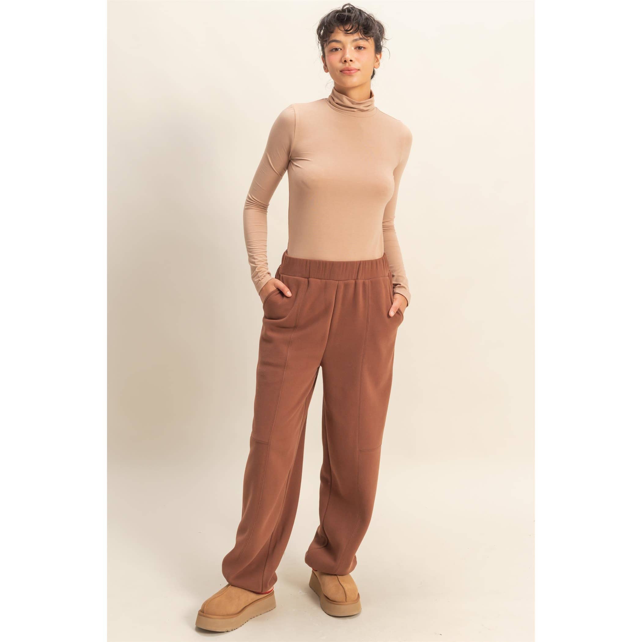 Double Zero - Wholesale Knit Top - Women's - Turtleneck Long Sleeve Fitted Top28