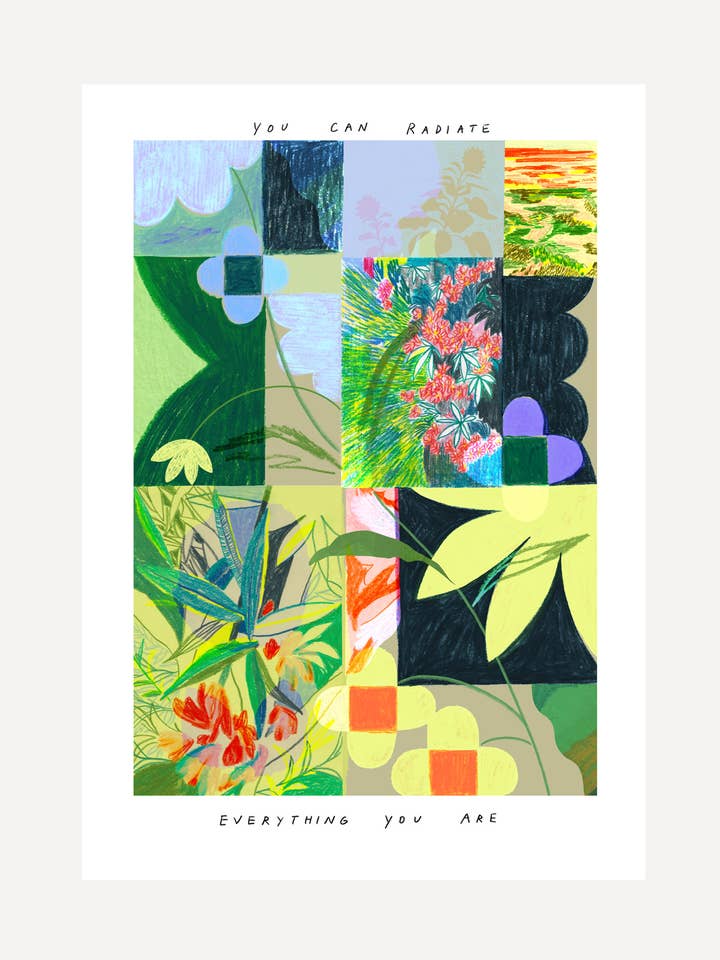 Radiate Giclée Print for wholesale by Lucy Sherston