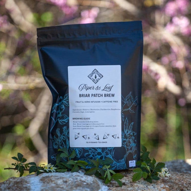 Piper & Leaf Artisan Tea Co – wholesale Tea bags – Briar Patch Brew Bulk Sachets - 70ct Tea Bags1
