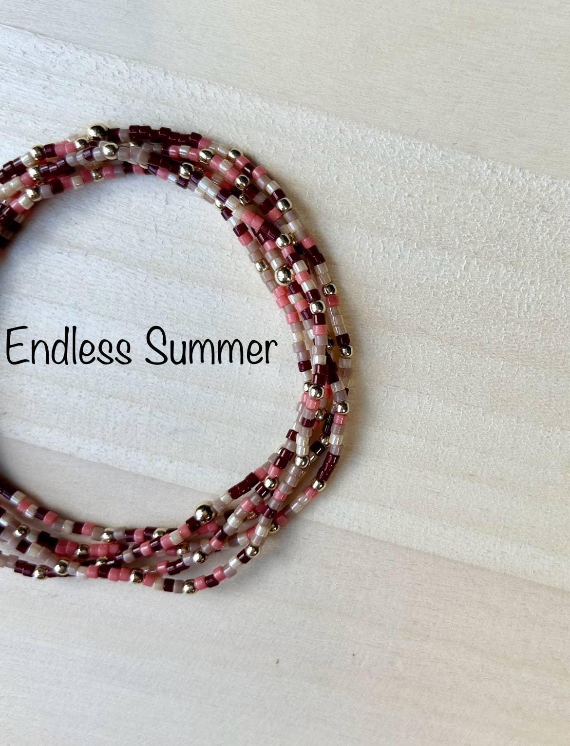 Back Bay Bead Company - Wholesale Beaded Bracelet - Stretchy Seed Bead Bracelets Gold Fill Gifts for Her Jewelry9