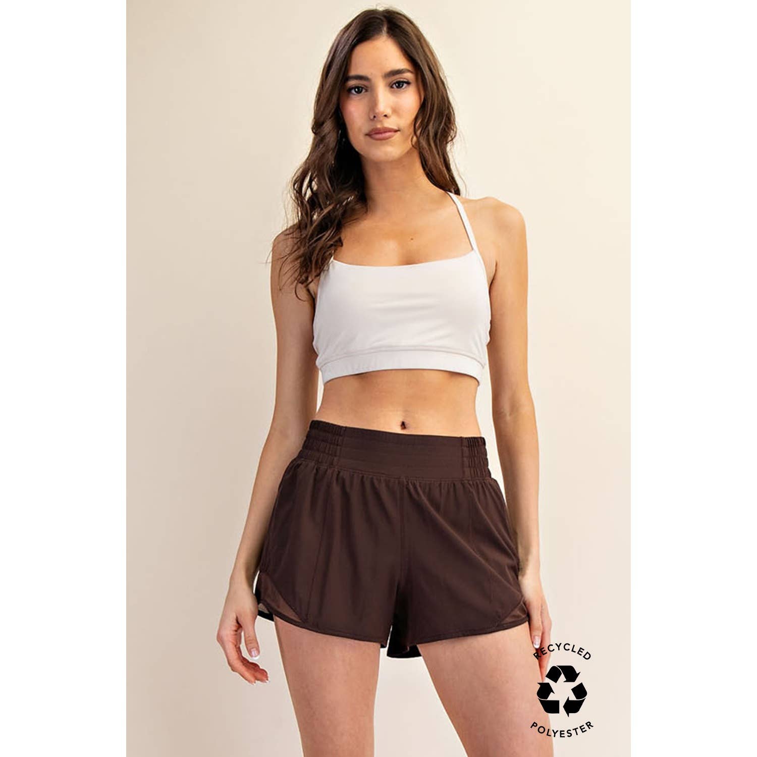 Rae Mode - Wholesale Athletic Shorts - Women's - RECYCLED ACTIVE SHORT WITH MESH24