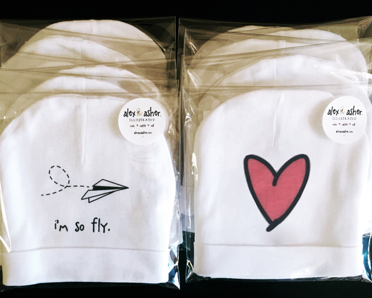 REMOVED BRAND - Wholesale Beanie - Kids - I Heart Pink Beanie1