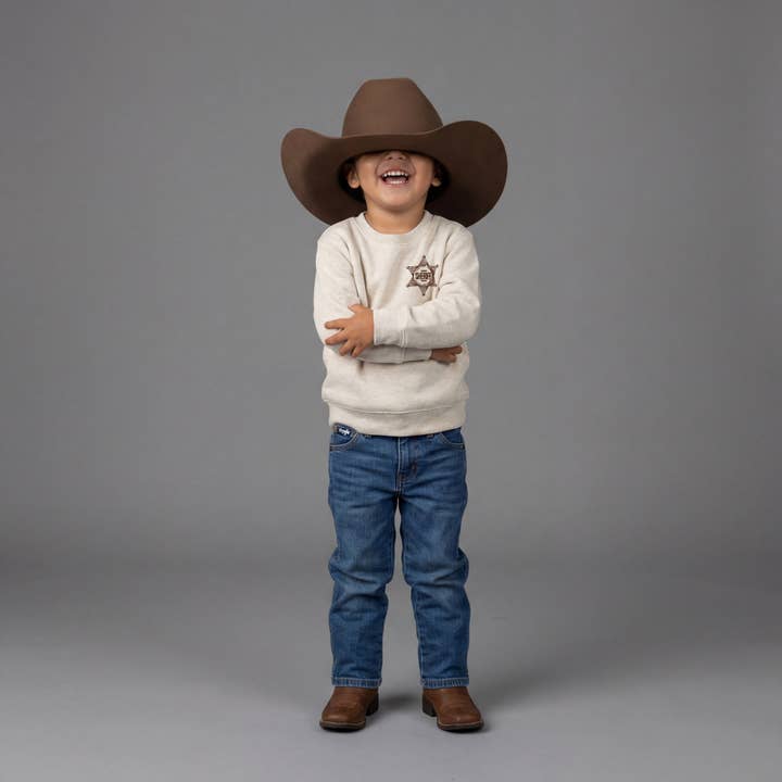 The Wishing Elephant - Wholesale Sweatshirt - Kids - Sheriff Sweatshirt, Cowboy Clothes for kids, Western, Boys2