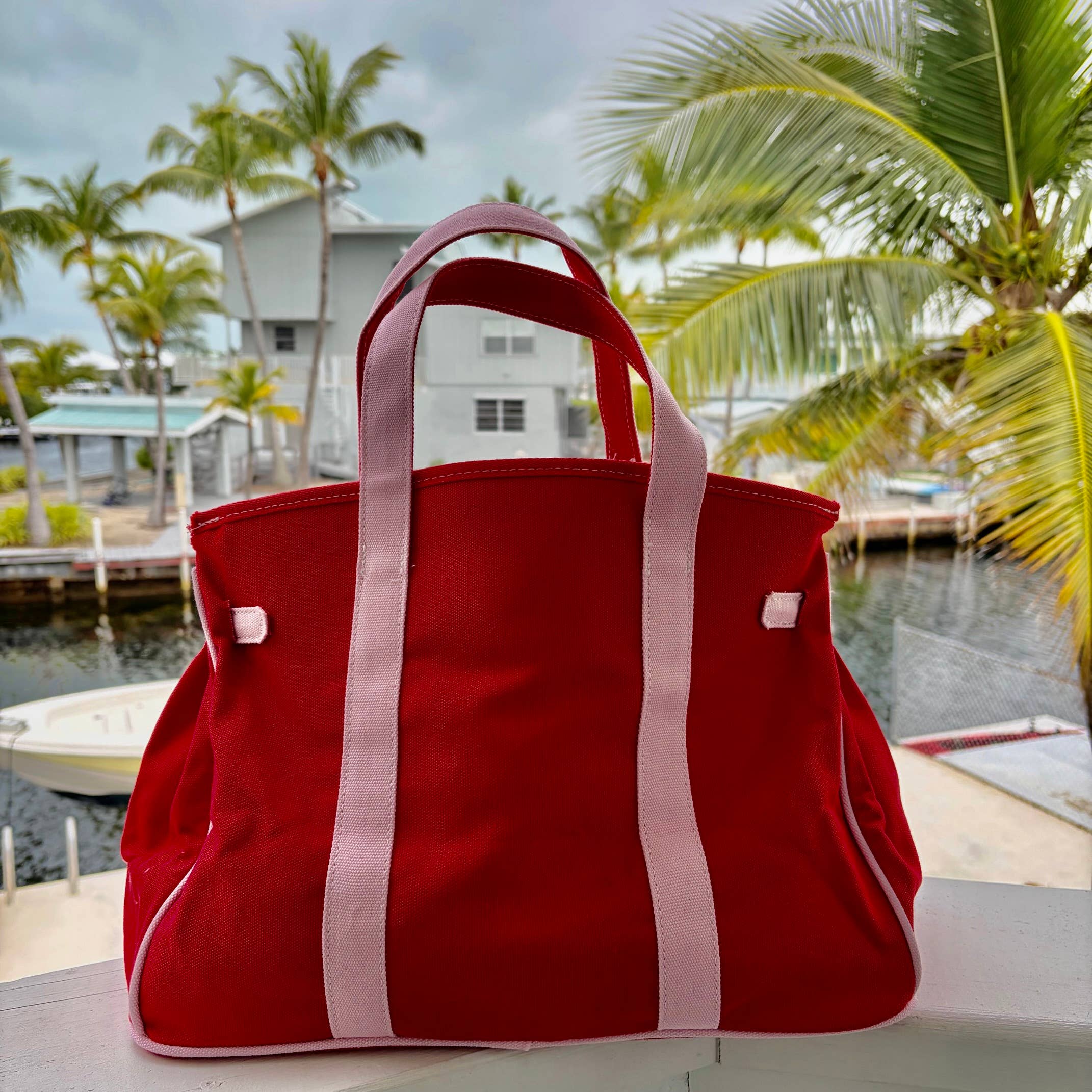 Coral Strands Fine Jewelry - Wholesale Tote Bag - Women's - Boatkin Canvas Boat Tote Bag34