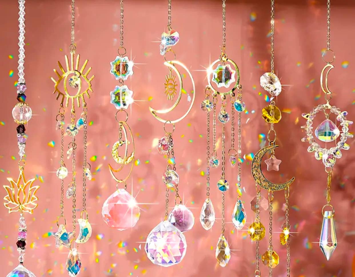 Moon River Designs - Wholesale Suncatcher - Fairy Sun Catchers Rainbow Sun Catchers