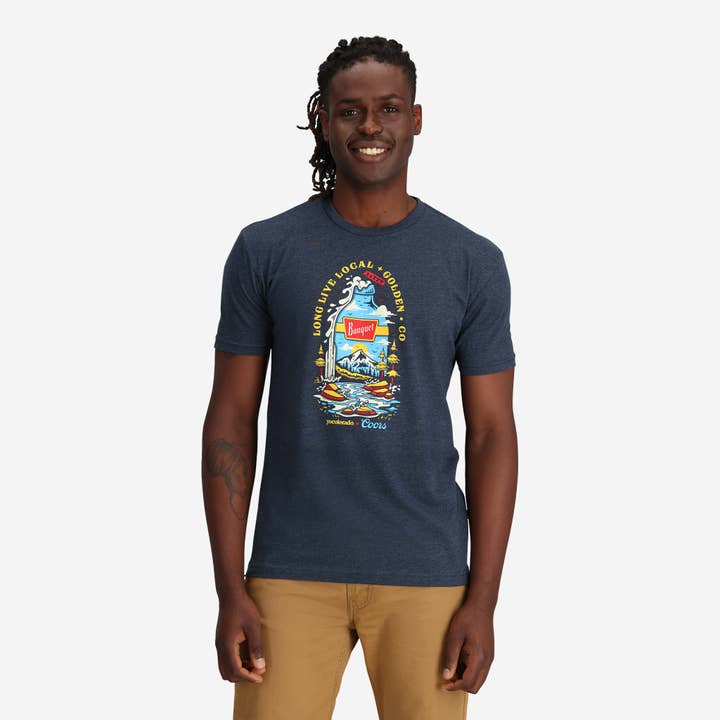 YoColorado - Wholesale Screen Printed T-Shirt - Unisex - T-Shirt - Unisex Coors Banquet x YoColorado Graphic Bottle3