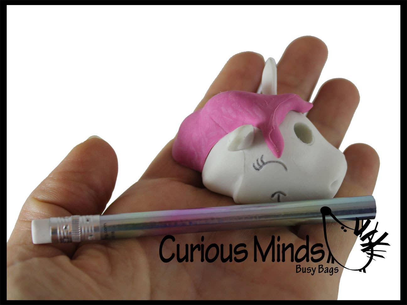 Curious Minds Toys – wholesale Suddgummi – Barn – 1 Unik 3D Unicorn Eraser med Pencil Horn Eraser CUTE2