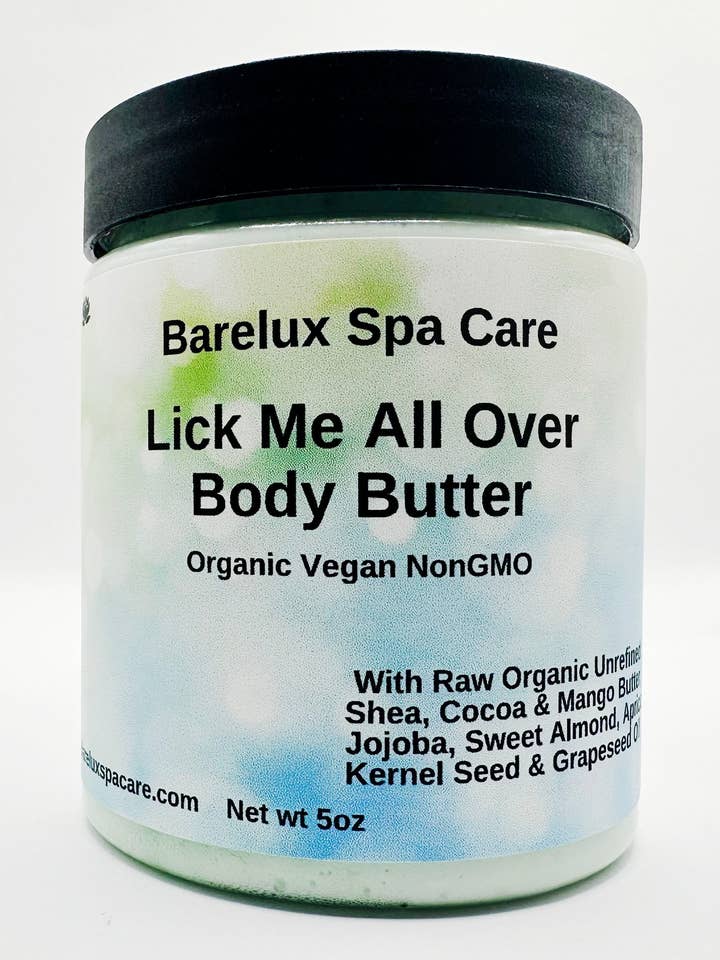 Lick Me All Over Body Butter for wholesale by Barelux Spa Care