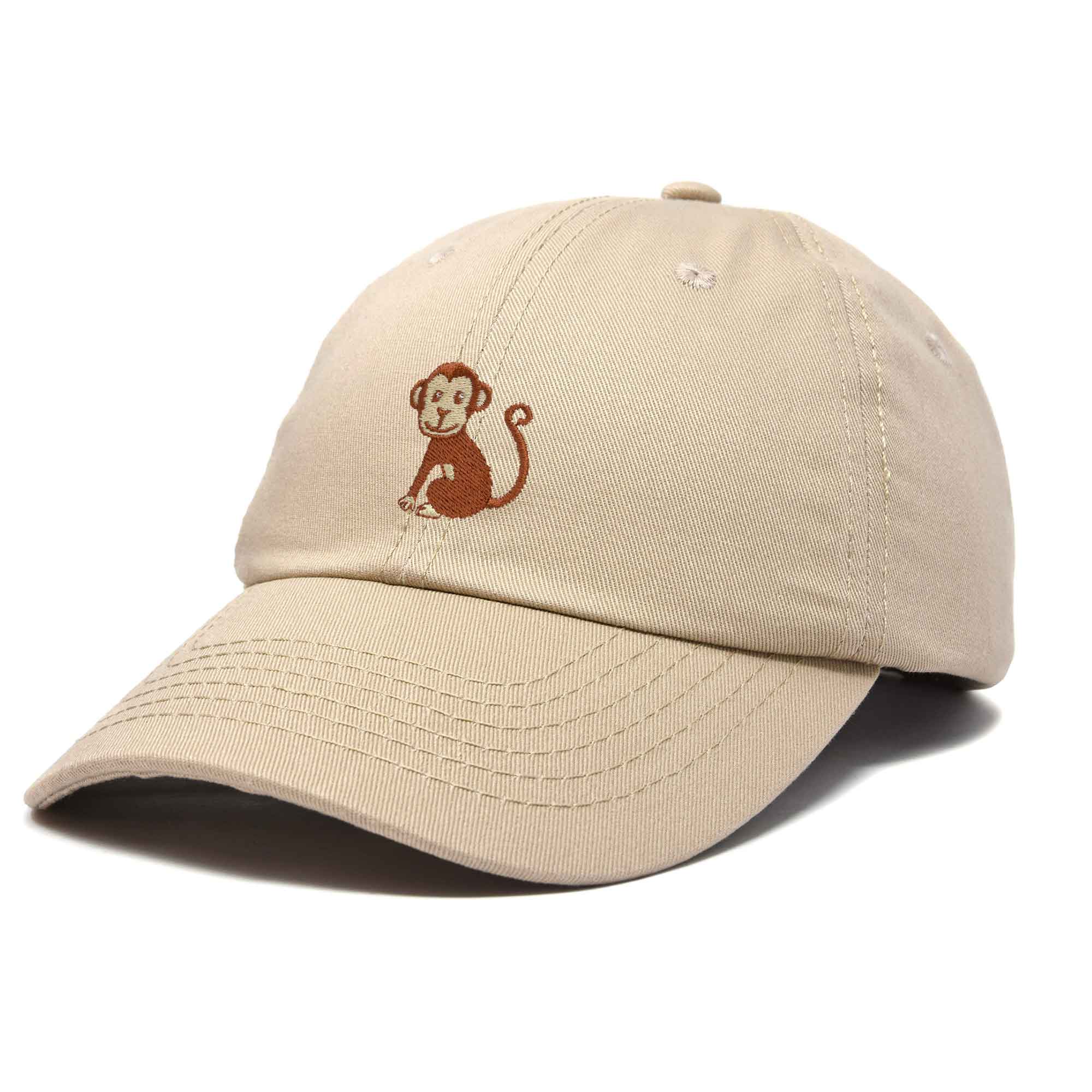 Dalix – Großhandel Basecap – Kinder – DALIX Cute Monkey Kinderhut bestickte Ballkappe Mädchen Jungen15