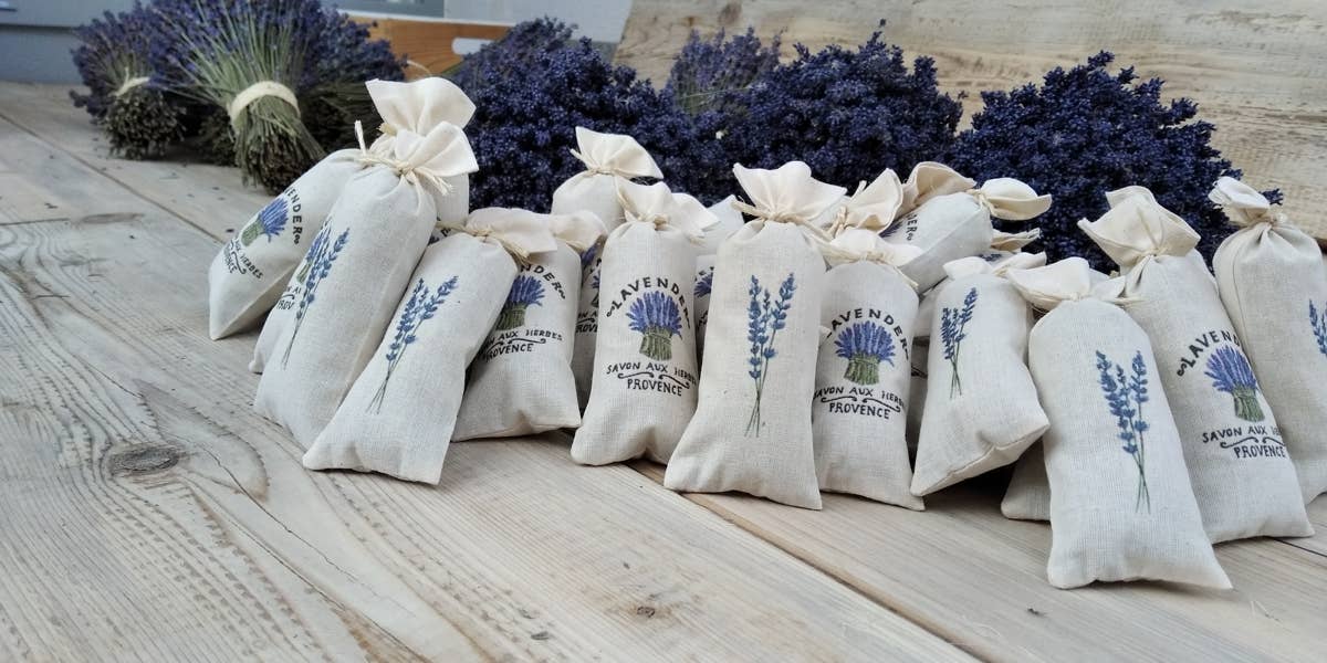 DECORER - Wholesale Sachet - 3 Lavender organic sachets with a beautiful fragrance1