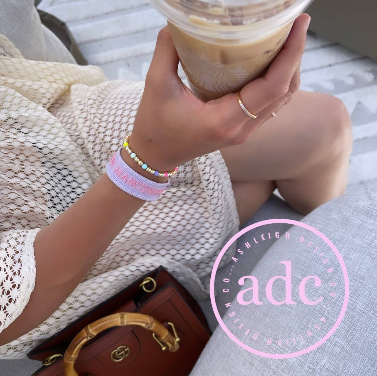 AshleighDesignCo - Wholesale Woven/Braided Bracelet - HIGH MAINTENANCE Bracelet0