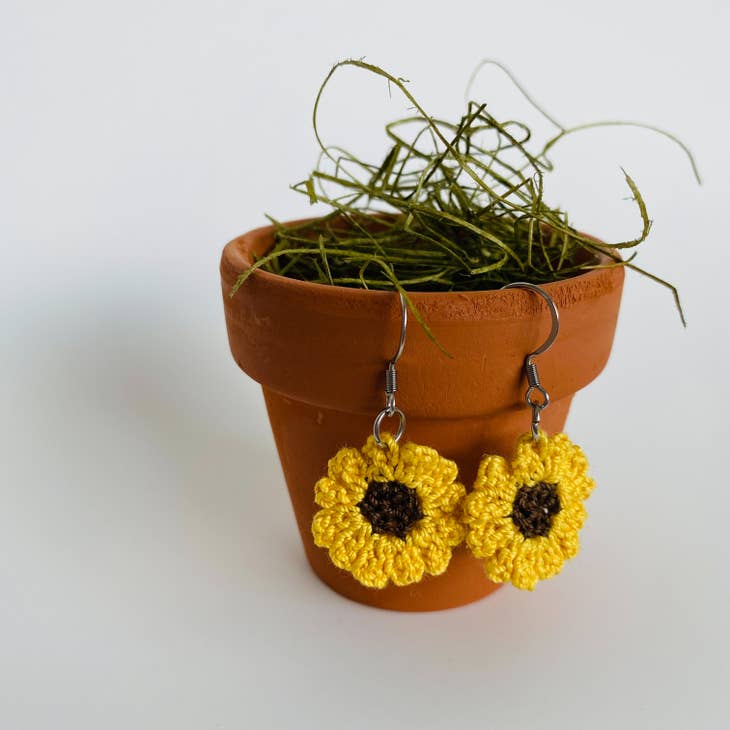 Sonnenblume häkeln baumelt im Großhandel für deinen Shop – Faire Deutschland