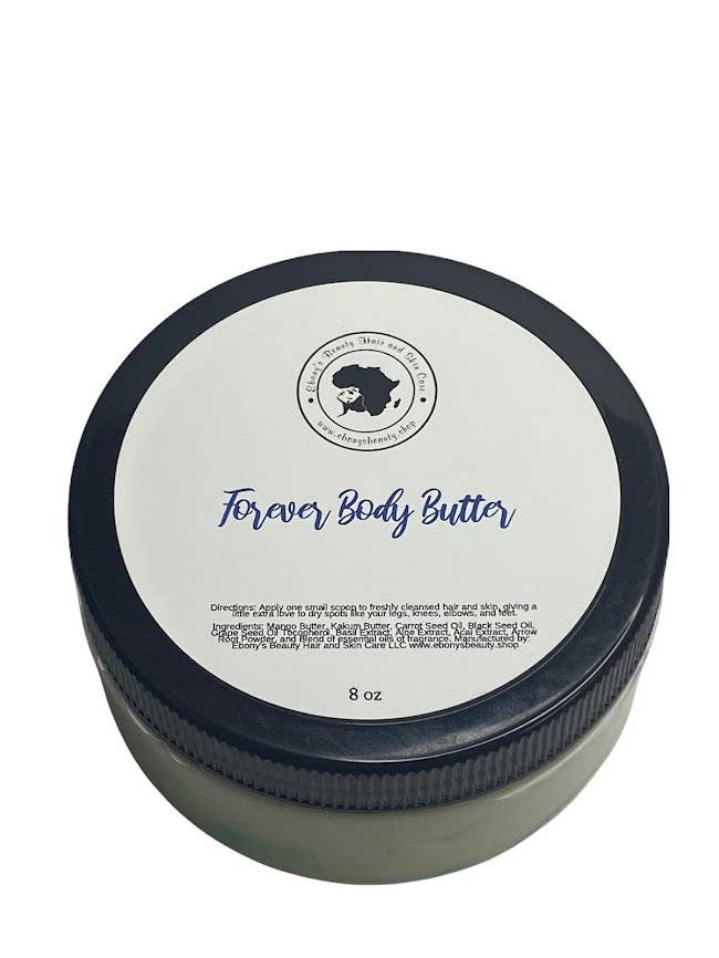 BEURRE POUR LE CORPS FOREVER pour la vente par EBONY'S BEAUTY HAIR AND SKIN CARE