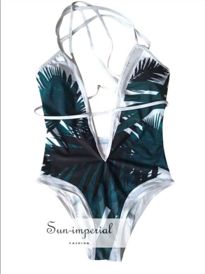 One Piece Women Swimsuit Swimming Bikini Set Push-up for wholesale by Sun Imperial