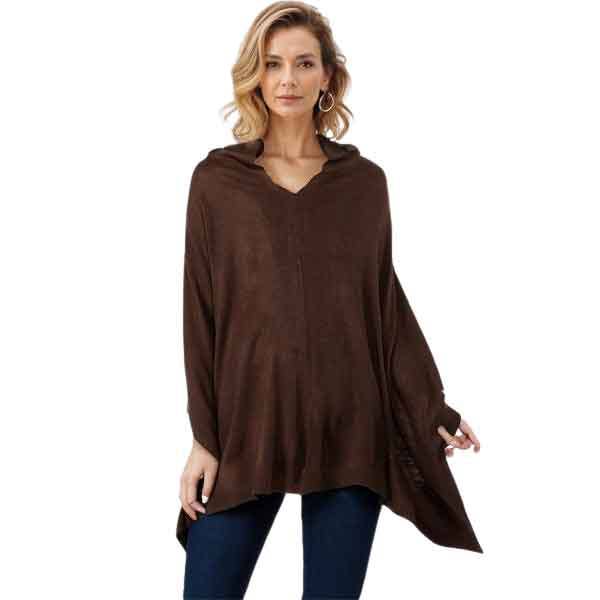 The Magic Scarf Company - Vendita all'ingrosso Poncho - Donna - Poncho effetto cashmere10