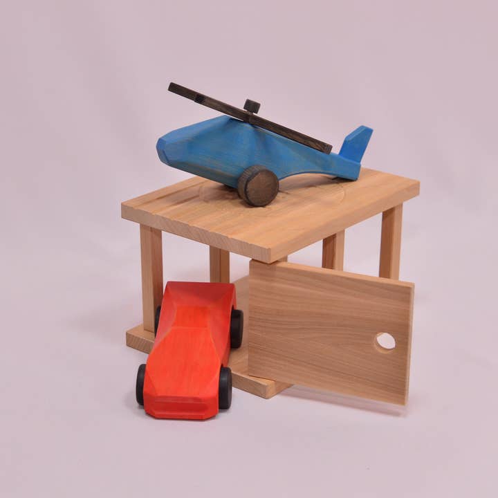 Lis Toys – wholesale Träleksak - Barn – Toy Parkeringsgarage av trä #1, Förvaring för leksaker1