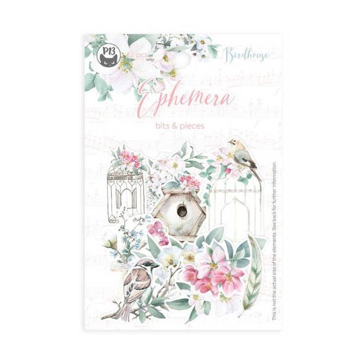 Ephemera Sæt Fuglehus, 12Stk for engroshandel hos P13