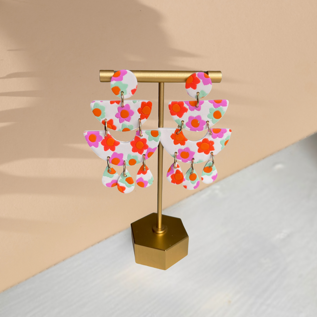 Pieces of Blonde - Wholesale Dangle Earrings - Polymer Clay Earring - Summer Statement3