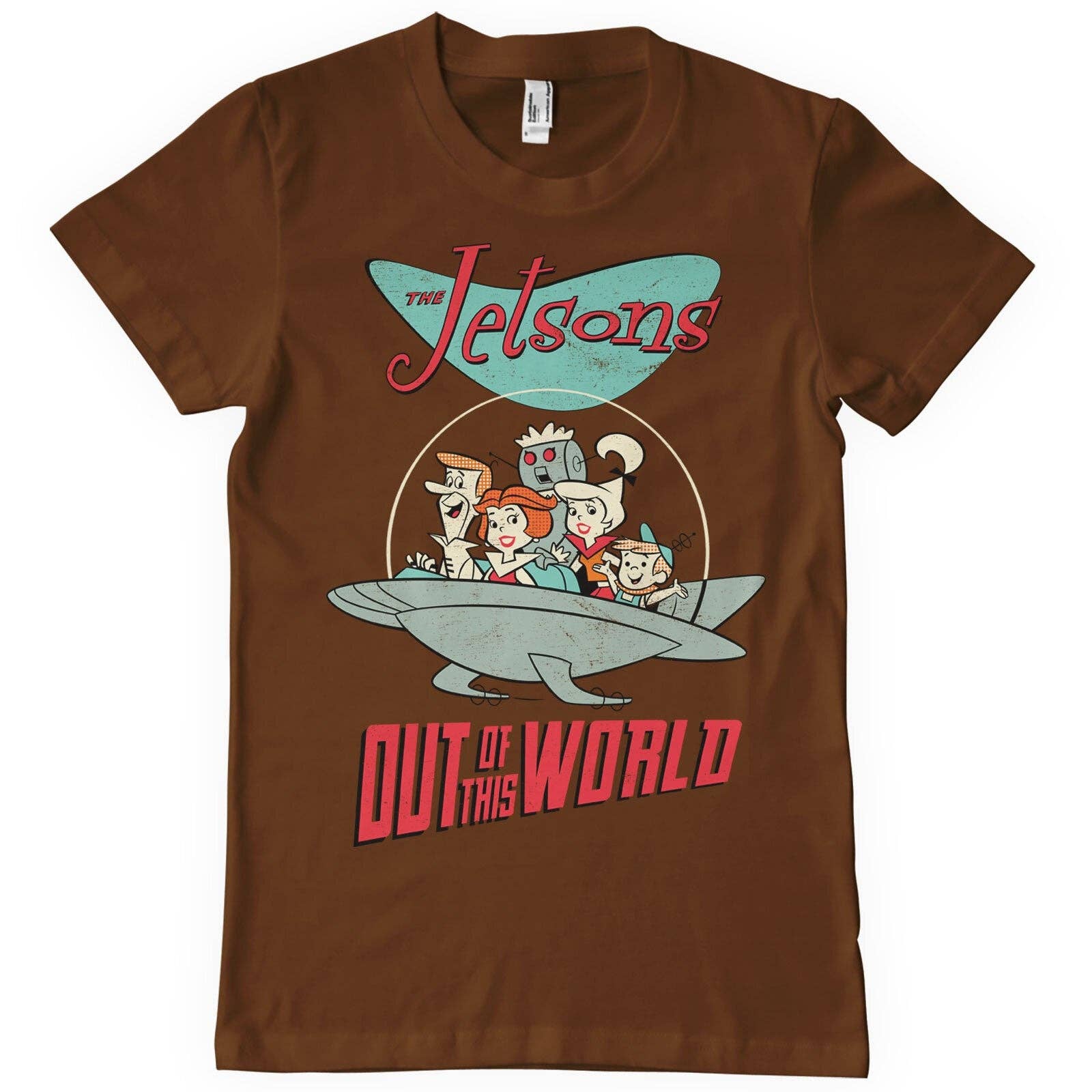 Hybris Production AB – wholesale Screen printed t-shirt – unisex – The Jetsons - Out Of This World T-Shirt3
