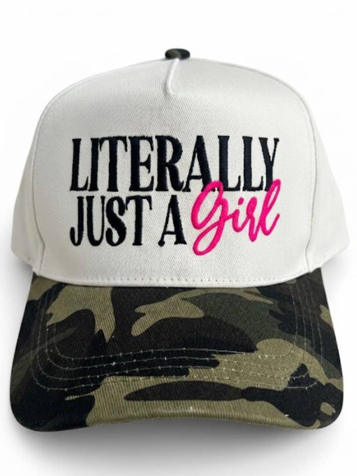 Letterlijk Gewoon Een Meisje op Camo voor wholesale door Lucky Girl TX